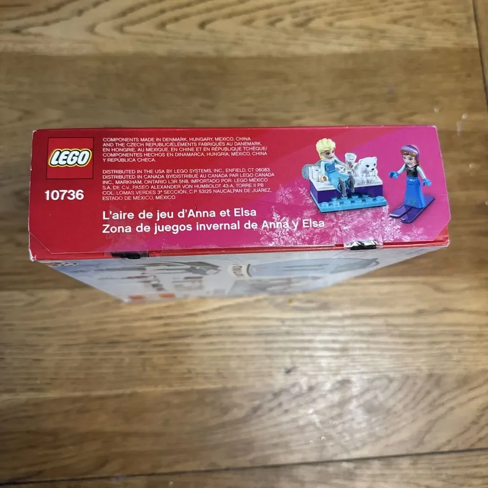 LEGO Juniors Disney Anna & Elsa's Frozen Playground 10736 New Open Box